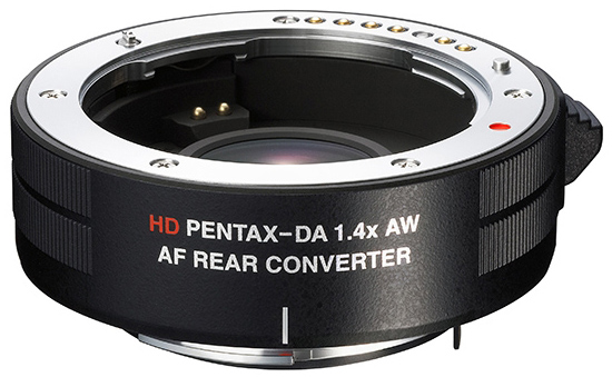 HD Pentax-DA 1.4x AW AF offers Rear Converter. Neu, nur kurz getestet